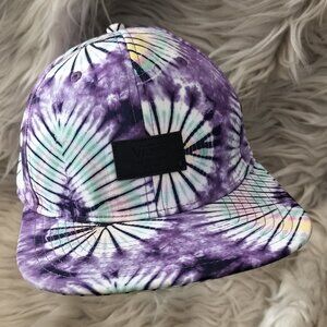NWOT Vans Allover It New Age Purple Tie Dye Snapback Hat
